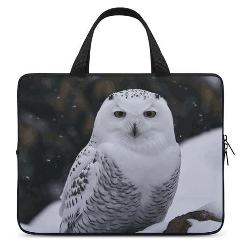 Housse de protection pour ordinateur portable 13" motif hibou cadeau
