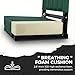 SPORT BEATS Stadium Seats with Back Support Bleacher Chairs with Back and Cushion Thick Padded Bleacher Seats Includes Shoulder Strap Huntergreen 2pcs Regular - 17