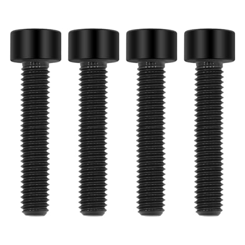 Image of M6x30 Titanium Bolts Hex Socket Cap Screw, Black, 4PC