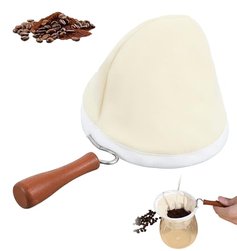Coffee Sock Filter, Reusable Coffee...