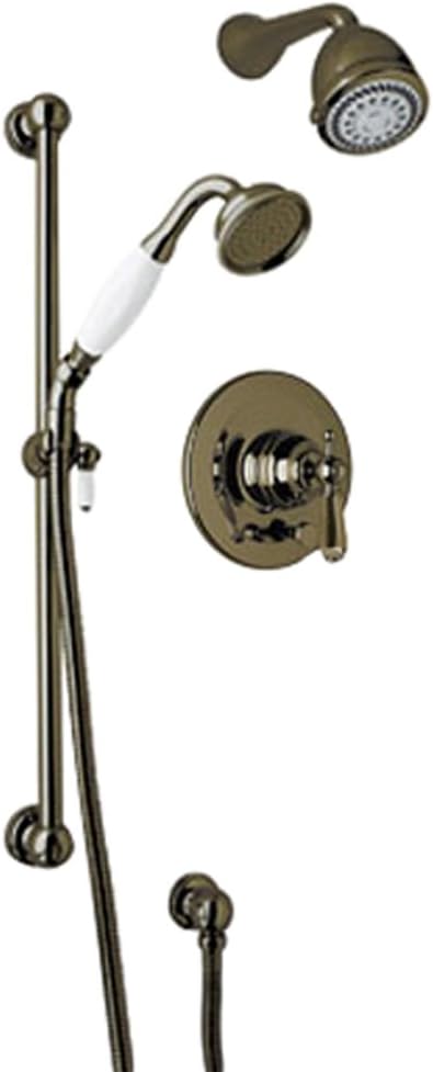 Rohl U.KIT24L-EB Perrin and Rowe Edwardian Shower System, English