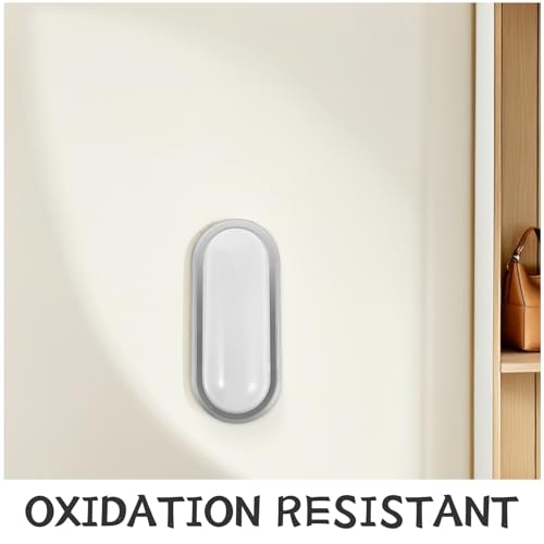 Lámpara de plástico resistente para ducha Mipcase luz clara para zonas de vapor 4