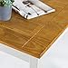 Zinus Becky Farmhouse Square Wood Dining Table