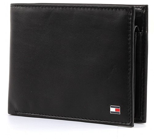 Tommy Hilfiger Eton CC Am0am00651, Porte-Monnaie - Noir (002), Taille Unique