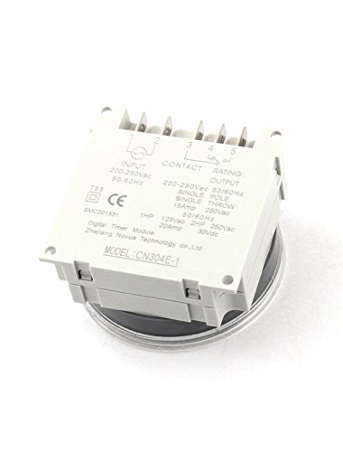 Temporizador digital CN304E-1 con pantalla LCD programable semanal 4