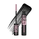 Maybelline New York Wimperntusche für extreme Länge und volles Volumen, Mascara mit wimpernverlängerndem Effekt, Lash Sensational Sky High Cosmic Black, Schwarz, 1 x 7,2 ml