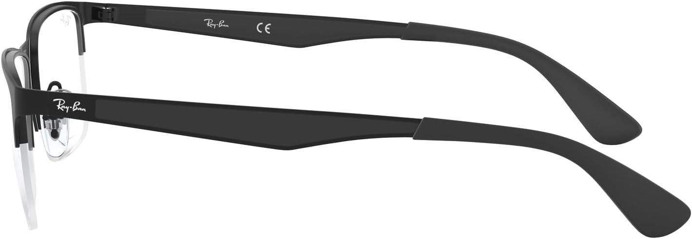 Ray-Ban Unisex Rx6335 Rectangular Prescription Eyeglass Frames - Image 4