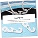NOLITOY Mask Extender Strap 50pcs Set Adjustable Ear Hook Buckles for Face Masks Anti-Pressure -Clip for Comfortable Wear