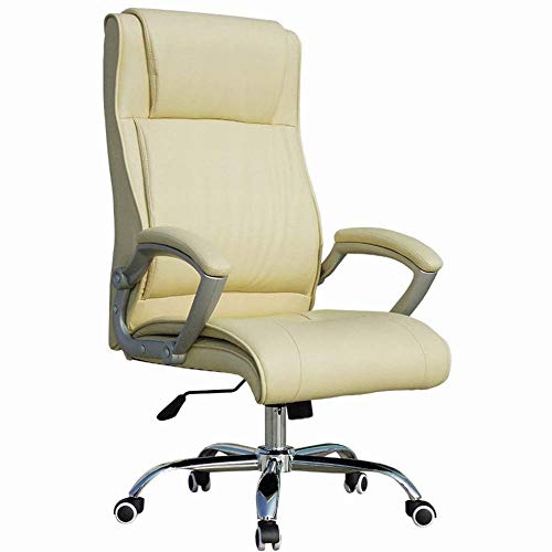 Silla ergonómica de respaldo alto Xipi con soporte lumbar activo color caqui