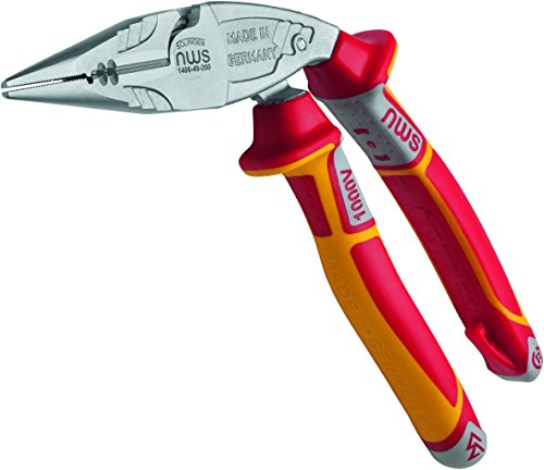 NWS 1406-49-VDE-200-SB VDE 8" ErgoMulti Electrician's Pliers