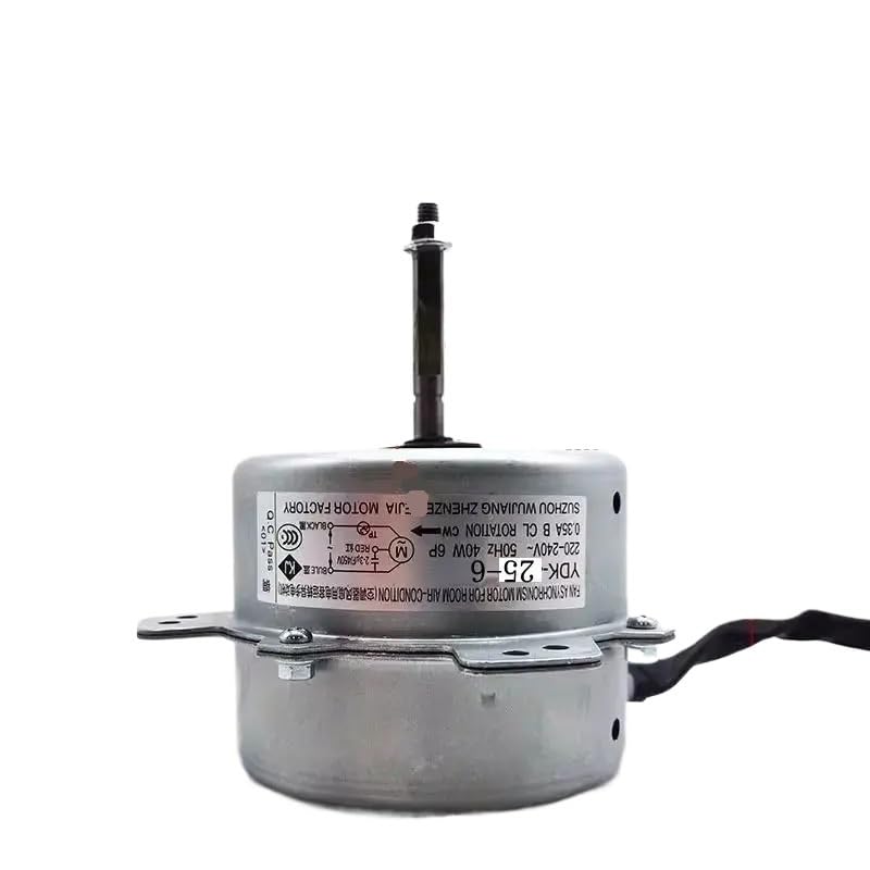 YDK-25-6 Universel 1P1.5P 2P climatisation unité extérieure Ventilateur Moteur Fil de cuivre Ventilateur externe Moteur de Refroidissement