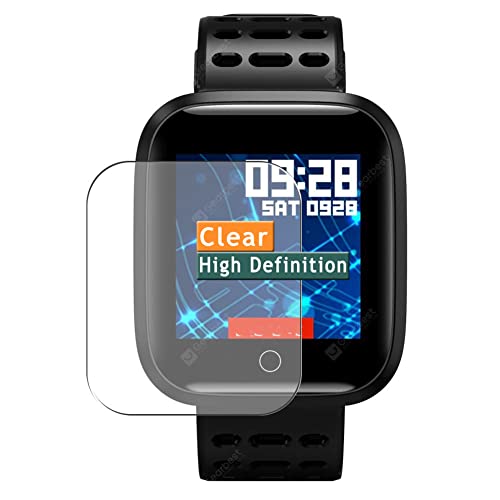 Vaxson 3 Unidades Protector de Pantalla, compatible con Lenovo E1 Smartwatch smart watch [No Vidrio Templado ] Nuevo Película Protectora Film Guard