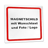✔️LANGLEBIG: Die Schilder haben eine Schutzschicht auf der magnetischen Seite zur Schonung des Untergrundes und sind beständig, gegen Säuren, Laugen und Umwelteinflüsse. Das verwendete Material ist ausgezeichnet für den Innen- und Außenbereich geeignet. Wir beschriften die Vorderseite mit Qualitätsfolie aus Deutschland.