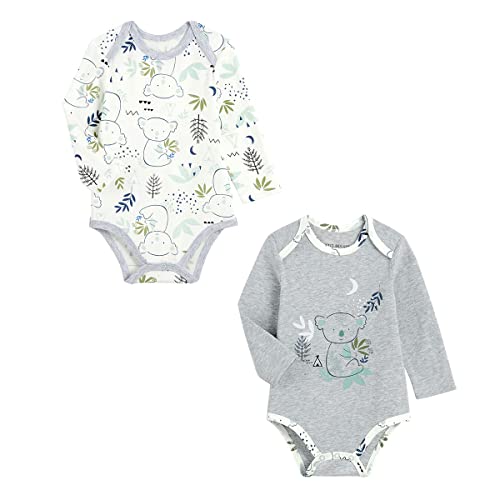 Petit Béguin - Lot de 2 Bodies Manches Longues bébé garçon Yakutat - Taille - 18 Mois (86cm)