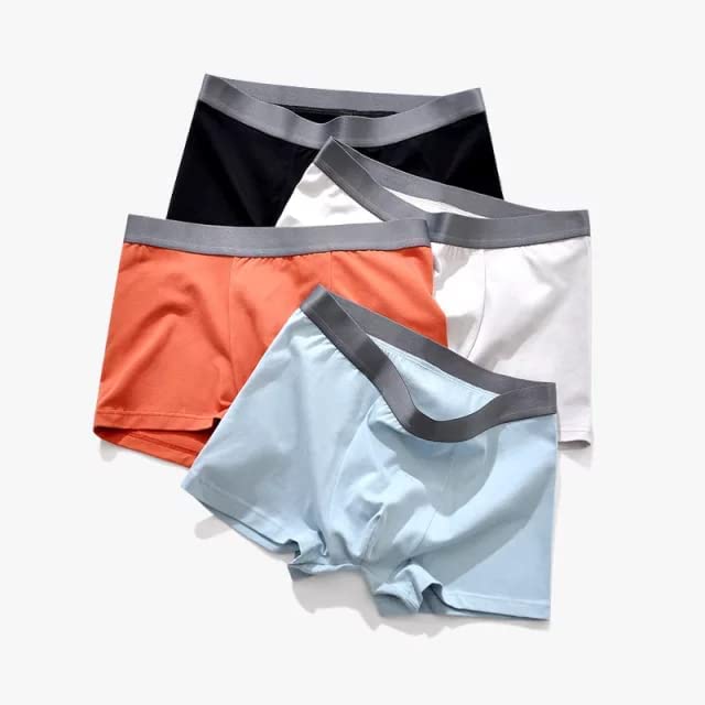 Image of Nyamah Sales Men's Ice-Silk Ultra-Soft Lycra Material Short | 3 Piece Mens Stretch Solid Briefs /Underwear (Multicolor)