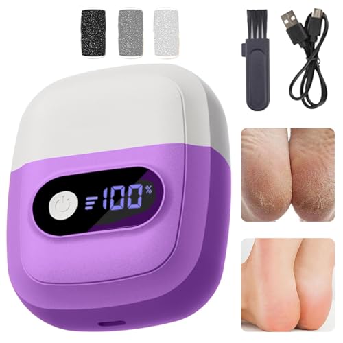 Electric Foot Callus Remover, Foot Repair Pedicure Tools Electric Polisher, Compact Effective Hard Skin Grinder for Lovers, Frie
