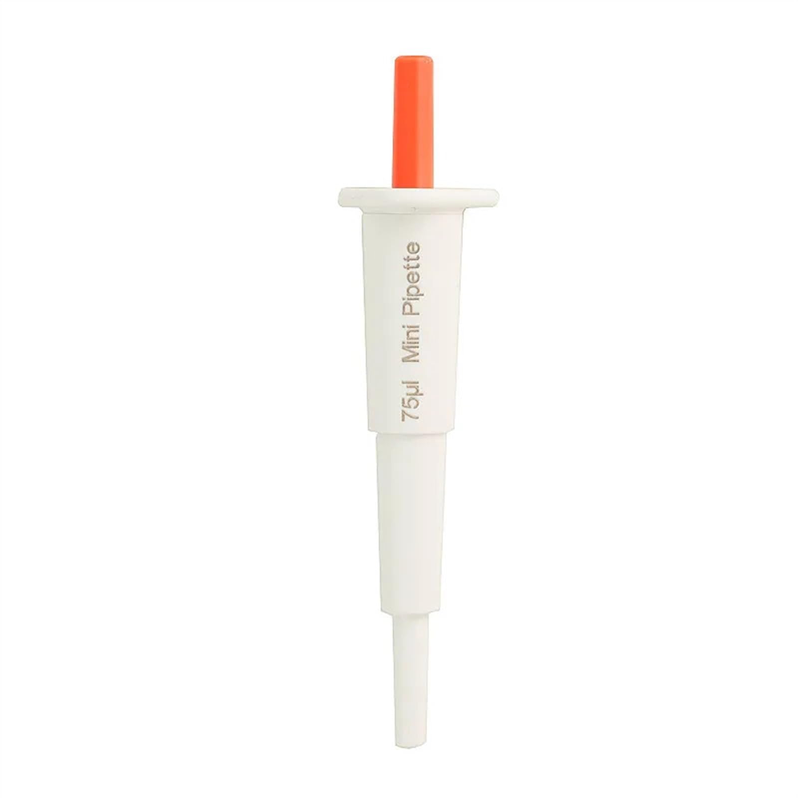 Equipo de Laboratorio Mini pipeta Manual de un Solo Canal, micropipeta de Volumen Fijo, Muestra dispensadora apuntadora, 10ul/25ul/30ul/50ul/75ul/100ul (Size : 50 ul)