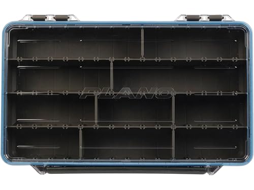 Plano StowAway 3700 Waterproof Stow Tackle Box, 4-Pack, IPX7 Waterproof Rating, with Rustricor, Single Latch Design, Transparent DuraView Lid, Stackable Storage for Fishing Bait, Lures and Gear by Plano - Image 4