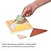 Childlike Behavior 6 inches Puzzle Board - Tangram Wooden Puzzle - Brain Teaser Puzzles Block for Kids & Adult - Wood Block Puzzle - Logic Puzzle - Educational Sensory Toys for All Ages