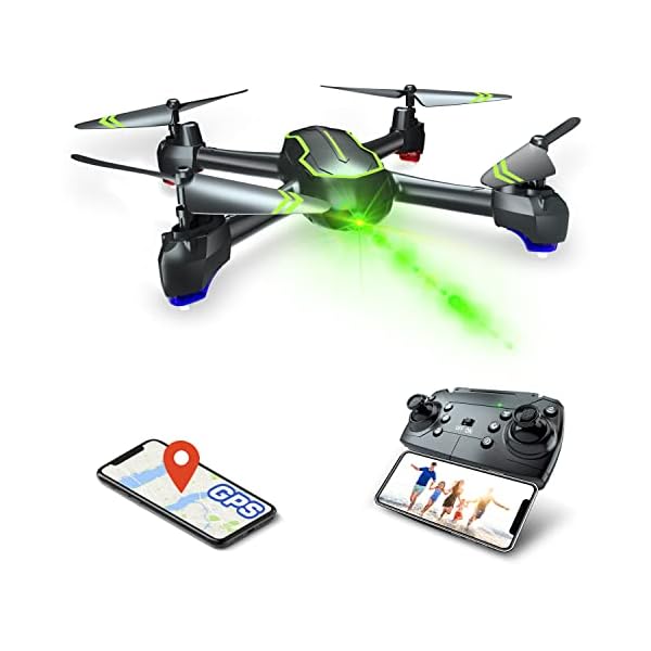Loolinn | Drohne GPS - Drohne mit Kamera HD 1080p fÃ¼r AnfÃ¤nger, RC Quadrocopter Drohnen/GPS Automatisch RÃ¼ckkehr / 32 Min Flugzeit (fÃ¼r Kinder Ã¼ber 12 Jahre)