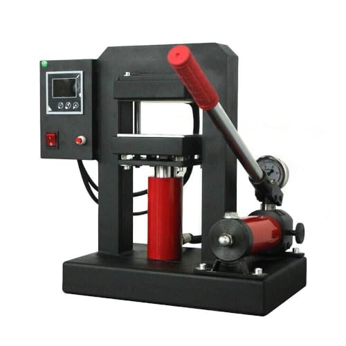 Máquina termofijadora hidráulica con pantalla LCD miniatura 5
