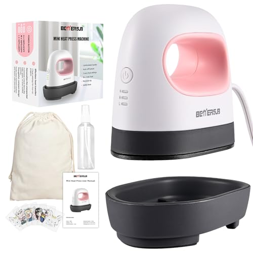 BetterSub Mini Heat Press Machine, Small Heat Press Portable Iron...
