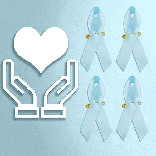 Image of Ribbon Awareness Satin Pins Cancer Awareness Ribbon Pin with Safety Pin