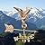 Good Directions 815PSR, 11" Wingspan Pure Copper Cottage Eagle with Roof Mount, Small
