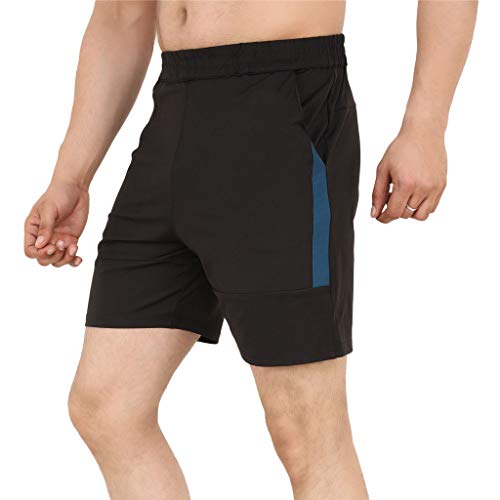 Image of NEVER LOSE Men's Lightweight Performance Training Shorts with Quick-Dry Fabric for Running, Gym and Everyday Workouts