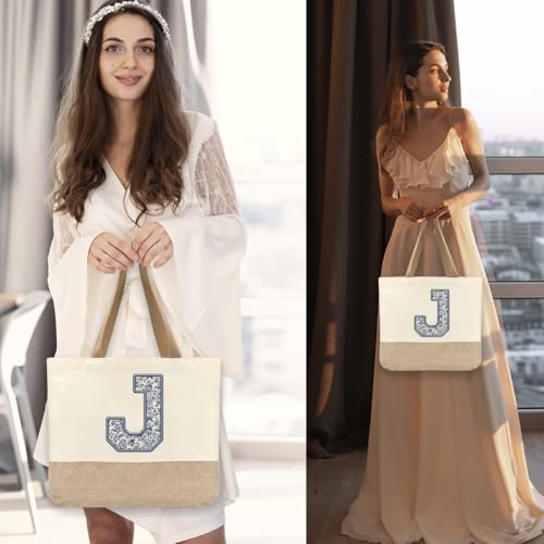Bolso Tote de Lona Personalizado para Mujer miniatura 2