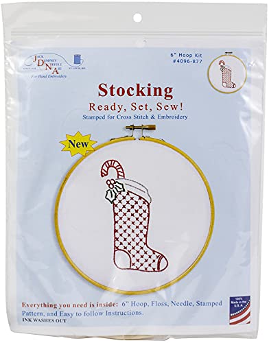 Jack Dempsey Stocking Home DÉCOR, White