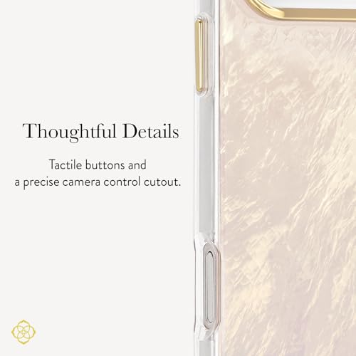 Kendra Scott iPhone 17 Pro Case - MagSafe Phone Case - Cream Pearl by Kendra Scott - Used condition - Image 2