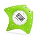 MotherMed Baby Bath Thermometer and Floating Bath Toy BathTub and Swimming Pool Thermometer Green Fish Only for Fahrenheit
