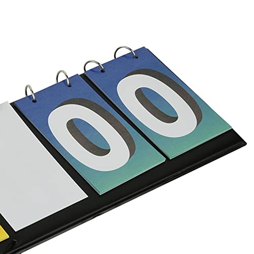 Tachiuwa portátil de mesa 6 digital flip para, vôlei, marcador, badminton, interno