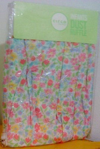 Circo Crib Dust Ruffle (Bed Skirt) Flower