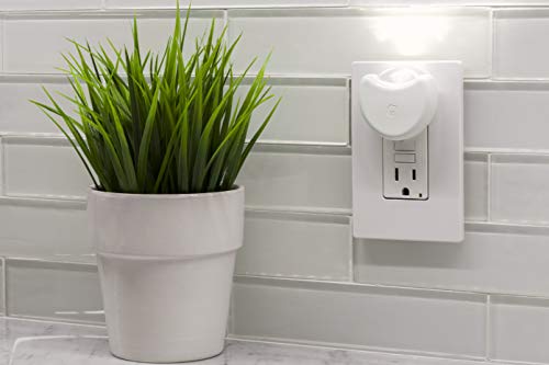 Image of GE 10202 Half Moon Automatic Led Night Light (2 Pk.), White