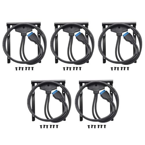 Panneau USB 3.0 pour connecter vos clés et disques externes directement sur le bureau