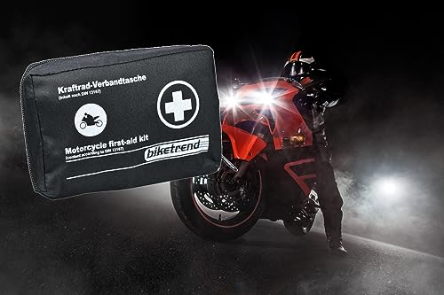 Cartrend Bolsa-Kit de primeros auxilios para moto, DIN 13167 - Image 4