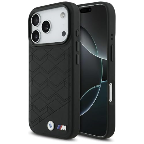 Coque iPhone 17 Pro BMW M coque MagSafe rigide noire M
