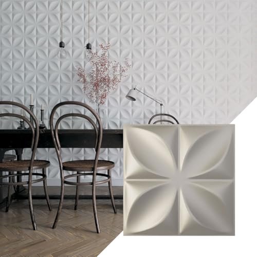 Ekena Millwork WP12X12HEBAL Paneles de Pared termoformados, Alumino