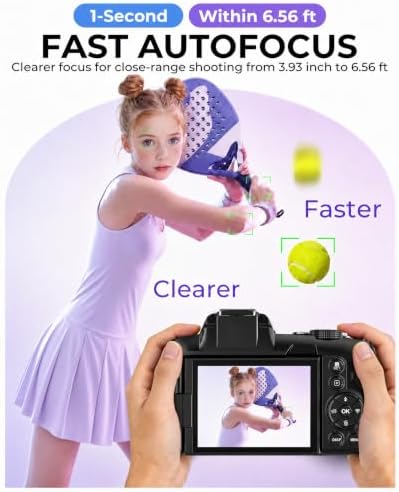 Cameras for Photography 5K Digital Camera WiFi 80MP UHD Autofocus Vlogging Detail