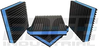 HEAVY DUTY ANTI VIBRATION ISOLATION PADS 4" X 4" X 7/8" RIBBED RUBBER
