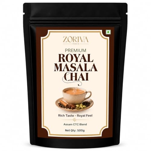 Image of ZORIVA रॉयल मसाला चाय 1 KG (500g x 2) | Premium Assam CTC Kadak Tea)