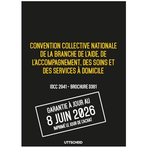 Convention collective Aide à domicile 3381 IDCC 2941 au quotidien des structures