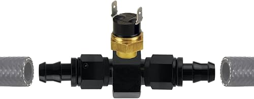 Miniatura 7 de Enfriador de aceite de transmisión de motor de 11 pulgadas, ventilador de refrigeración eléctrico de 6 pulgadas y kit de cableado de interruptor de