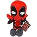 Marvel - Peluche Deadpool Postura a Sorpresa 32 cm qualità Super Soft