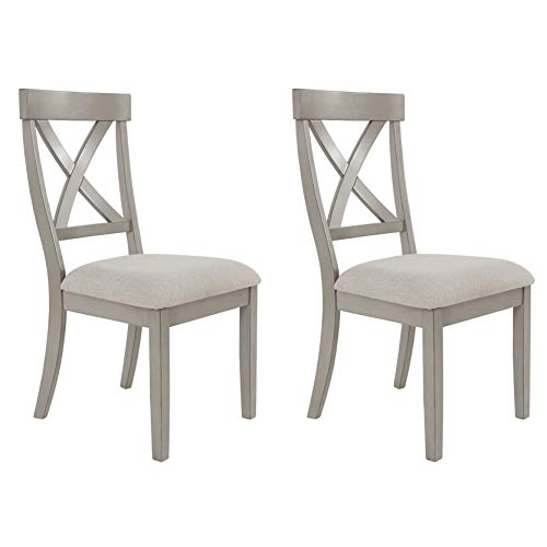 Signature Design by Ashley - Parellen Chair - Set of 2 - Cross