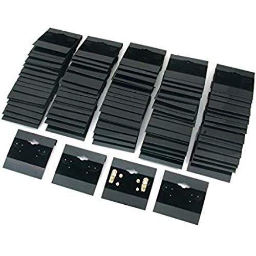 Image of DIY Crafts Velvet Jewellery or Stud Earrings Holder Display Cards (200 Pcs) | 5 inch length by 2 inch width earrings display cards for organising, presenting and showcasing earrings, studs or jewellery pieces