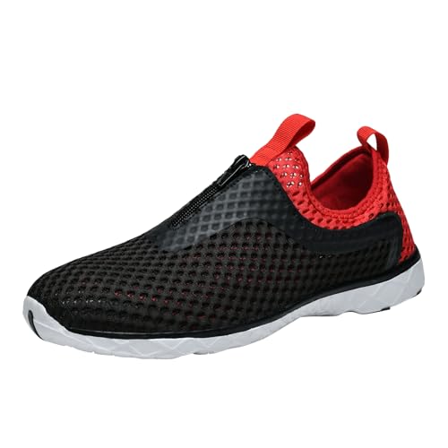 Image of Men's Quick Drying Aqua Water Shoes,3-Second Drainage & All-Terrain for Swimming,Hiking,Yoga