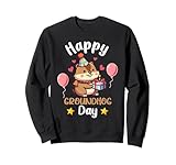 Photo Gallery groundhog day 2026 happy ground hog bambini uomini donne marmotta felpa Photo Gallery groundhog day 2026 happy ground hog bambini uomini donne marmotta felpa
